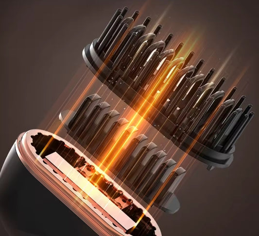 Bezprzewodowa szczotka prostująca SmoothGo™ 3-Stopniowa z szybkim nagrzewaniem